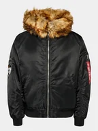 Kurtki męskie - Alpha Industries Kurtka zimowa Arctic 128110 Czarny Regular Fit - miniaturka - grafika 1