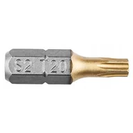 Klucze i nasadki - Graphite Końcówka wkrętakowa TX20 25mm 1/4&quot; 2szt. - 57H973 - miniaturka - grafika 1