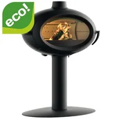 Piece wolnostojące - Piec wolnostojący INVICTA BRIO SUR PIED (na nodze) antracyt - miniaturka - grafika 1