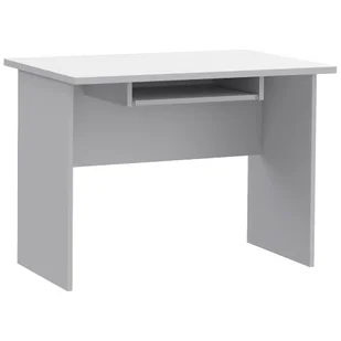 Białe minimalistyczne biurko do komputera 100 cm S9-S26 - Biurka - miniaturka - grafika 1