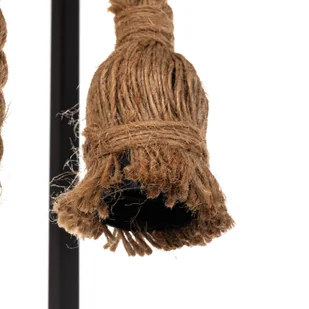 Designerski kinkiet Lucande Vlados, klatka, 54 cm - Lampy ścienne - miniaturka - grafika 5