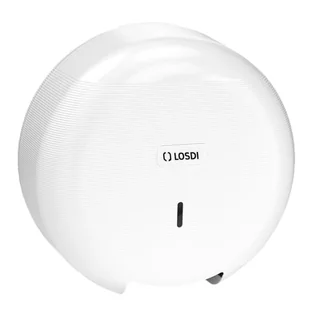 Podajnik do Papieru Toaletowego Jumbo Kolor Biały ECO LUXE CP3006B LOSDI - Dozowniki papieru i mydła dla firm - miniaturka - grafika 1