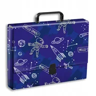 Teczki i skoroszyty - Penmate Teczka z rączką A4 T 0108 Kosmos - miniaturka - grafika 1