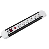 Listwy zasilające - Kemot Listwa sieciowa 6 gniazd 5m z przełącznikiem 44421 - miniaturka - grafika 1