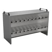 Szafki BHP - Szafa do suszenia butów SSBIU XXXP - 20 rur z modułem grzewczo-wentylacyjnym - miniaturka - grafika 1