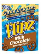 Czekolada - Flipz- Milk chocolate coated pretzels Precle w mlecznej czekoladzie 90g - miniaturka - grafika 1