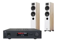 Zestawy stereo - NAD C 368 (czarny) + Diva 5 (dąb) - miniaturka - grafika 1