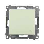 Wyłączniki światła i elektryczne - Simon Włącznik schodowy 54 kremowy - miniaturka - grafika 1