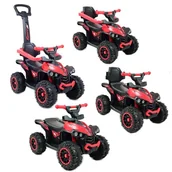 Pojazdy elektryczne dla dzieci - Quad Na Akumulator Czerwony, Jeździk, Odpychacz, Pchacz - Pojazd Wielofunkcyjny /921a - miniaturka - grafika 1