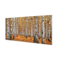 Dekoracje domu - Panel szklany dekor do kuchni Jesień drzewa 120x60 - miniaturka - grafika 1