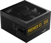 Zasilacze komputerowe - Zasilacz Aerocool Premier G1 80 PLUS Gold zasilacz, PCIe 5.1, ATX 3.1 - 850 Watt, czarny - miniaturka - grafika 1