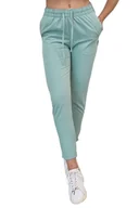 Spodnie damskie - Spodnie medyczne miętowe basic premium roz. XXL - miniaturka - grafika 1