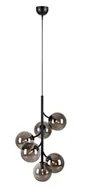 Lampy sufitowe - Markslojd lampa wisząca Callisto 6L 6xG9 czarna/dymiona 108108 - miniaturka - grafika 1