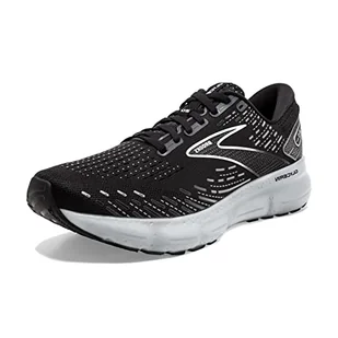 Brooks Męskie buty do biegania Glycerin 20 Neutral, Czarny/biały/stop, 8 Wide - Koszulki męskie - miniaturka - grafika 1