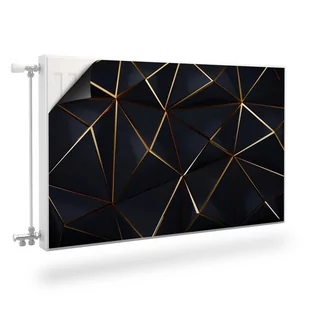 Osłona MAGNETYCZNA Kaloryfera Trójkąty Efekt 3D 110cm x 60cm - Dekoracje domu - miniaturka - grafika 1