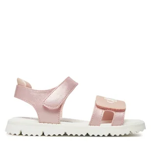Sandały Calvin Klein Jeans V1A2-82039-1013 S Różowy - Buty dla dziewczynek - miniaturka - grafika 1