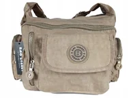 Torby sportowe - Torebka Listonoszka Pojemna Bag Street Piaskowa - miniaturka - grafika 1