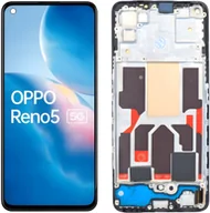 Części serwisowe do telefonów - WYŚWIETLACZ EKRAN LCD DO OPPO RENO5 5G INCELL RAMKA PEGM00 PEGT00 CPH2145 - miniaturka - grafika 1