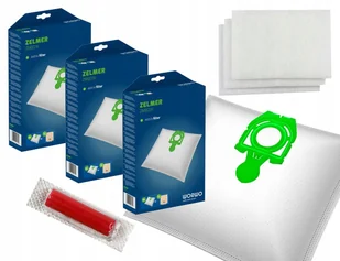 12x Worki do odkurzacza ZELMER COBRA II SILENT ORION SYRIUS TWIST TWISTER - Worki do odkurzaczy 12x Worki do odkurzacza ZELMER COBRA II SILENT ORION SYRIUS TWIST TWISTER - Worki do odkurzaczy - miniaturka - grafika 1