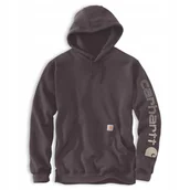 Bluzy męskie - Bluza Carhartt Iconic K288 Logo - miniaturka - grafika 1