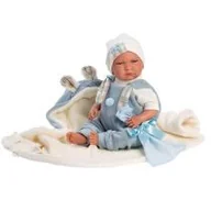 Lalki dla dziewczynek - Llorens 74079 Lalka płacząca bobas LL-74079 - miniaturka - grafika 1