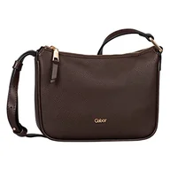 Torebki damskie - Hobo Bag Valerie torba podróżna, Dark Brown, jeden rozmiar - miniaturka - grafika 1