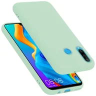 Etui i futerały do telefonów - Pokrowiec Do Huawei P30 LITE Etui w LIQUID JASNO ZIELONY TPU Silikon Case Cover Obudowa Ochronny Cadorabo - miniaturka - grafika 1