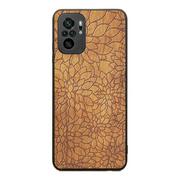 Etui i futerały do telefonów - Drewniane etui Xiaomi Redmi Note 10 Kwiaty Imbuia Forestzone - miniaturka - grafika 1