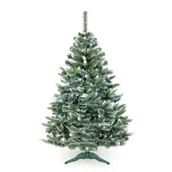 Choinki - Choinka sztuczna Anna Białe Końce zdobiona czerwona 120 cm - miniaturka - grafika 1