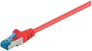 Kabel Lan Patchcord Cat 6A S/ftp Red 3m - Patchcordy - miniaturka - grafika 2