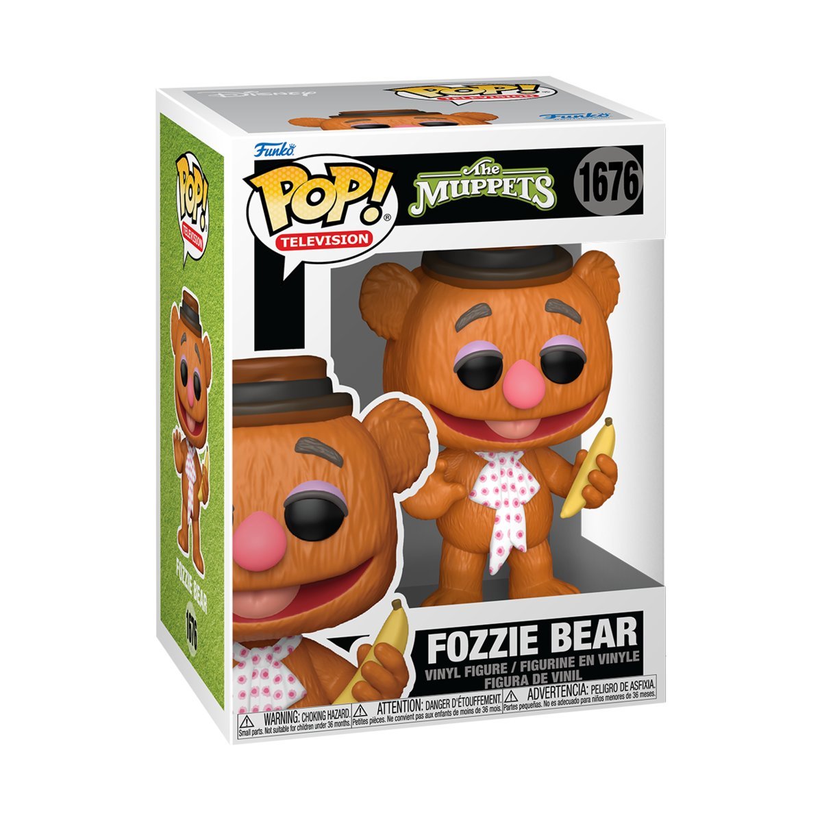 Funko, Funko POP!, KRESKÓWKI, Figurka Kolekcjonerska,The Muppets, FozzieBear
