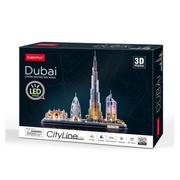 Puzzle - Dante Puzzle 3D City Line LED Dubai 20523 - miniaturka - grafika 1