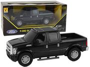 Samochody i pojazdy dla dzieci - Auto Ford F-350 Pick Up Napęd Frykcyjny Czarne - miniaturka - grafika 1