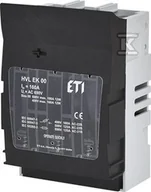 Bezpieczniki elektryczne - Eti-Polam Rozłącznik bezpiecznikowy 3P 160A NH00 HVL EK 00 M8 001701250 - miniaturka - grafika 1