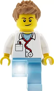 LEGO Iconic Male Doctor Flashlight - Latarka LED zasilana bateryjnie (7,62 x 4,14 x 13,97 cm) - timer automatycznego wyłączania - baterie w zestawie - Latarki - miniaturka - grafika 1