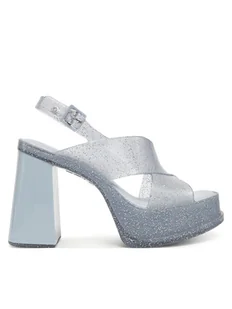 Melissa Sandały Melissa Dance Heel Ad M 35908 Błękitny - Sandały damskie - miniaturka - grafika 1
