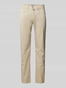 Spodnie o kroju tapered fit z 5 kieszeniami model ‘Lyon’ - Spodnie męskie - miniaturka - grafika 1