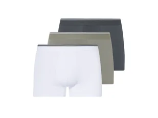esmara Men Bokserki męskie z bawełną, 3 pary (szary/zielony/biały, 7/XL) - Majtki męskie esmara Men Bokserki męskie z bawełną, 3 pary (szary/zielony/biały, 7/XL) - Majtki męskie - miniaturka - grafika 1