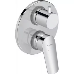 Duravit No.1 bateria wannowo-prysznicowa podtynkowa chrom N15210008010 - Baterie wannowe i prysznicowe - miniaturka - grafika 1