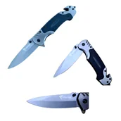 Noże - Nóż Myśliwski Składany Taktyczny Metalowy 23cm - miniaturka - grafika 1