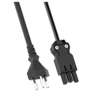 Kable - Kabel zasilający BACHMANN H05VV-F 3G1.0mm L: 5.0m bw GST18/T12 - miniaturka - grafika 1