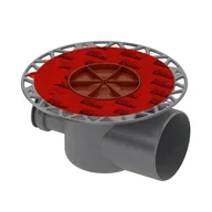 Odpływy liniowe - Tece Drainpoint S Odpływ podłogowy poziomy, DN 100, z kołnierzem uniwersalnym Seal System, 3607500 - odbiór osobisty: Kraków, Warszawa, 29-Innych-Miast - miniaturka - grafika 1