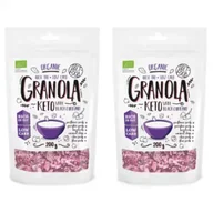 Płatki śniadaniowe i musli - Diet-Food Keto granola - czarna porzeczka Zestaw 2 x 200 g Bio - miniaturka - grafika 1