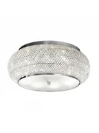 Lampy sufitowe - Ideal Lux Pasha Pl10 Cromo 100746 - miniaturka - grafika 1