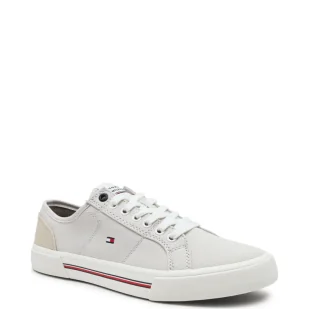 Tommy Hilfiger Tenisówki CORE CORPORATE VULC - Trampki męskie - miniaturka - grafika 1