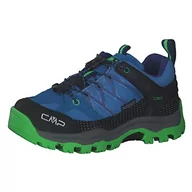 Buty dla chłopców - CMP Rigel Low Trekking Shoe Kids WP, niskie buty wspinaczkowe, Dube Bluish, 27 EU - miniaturka - grafika 1