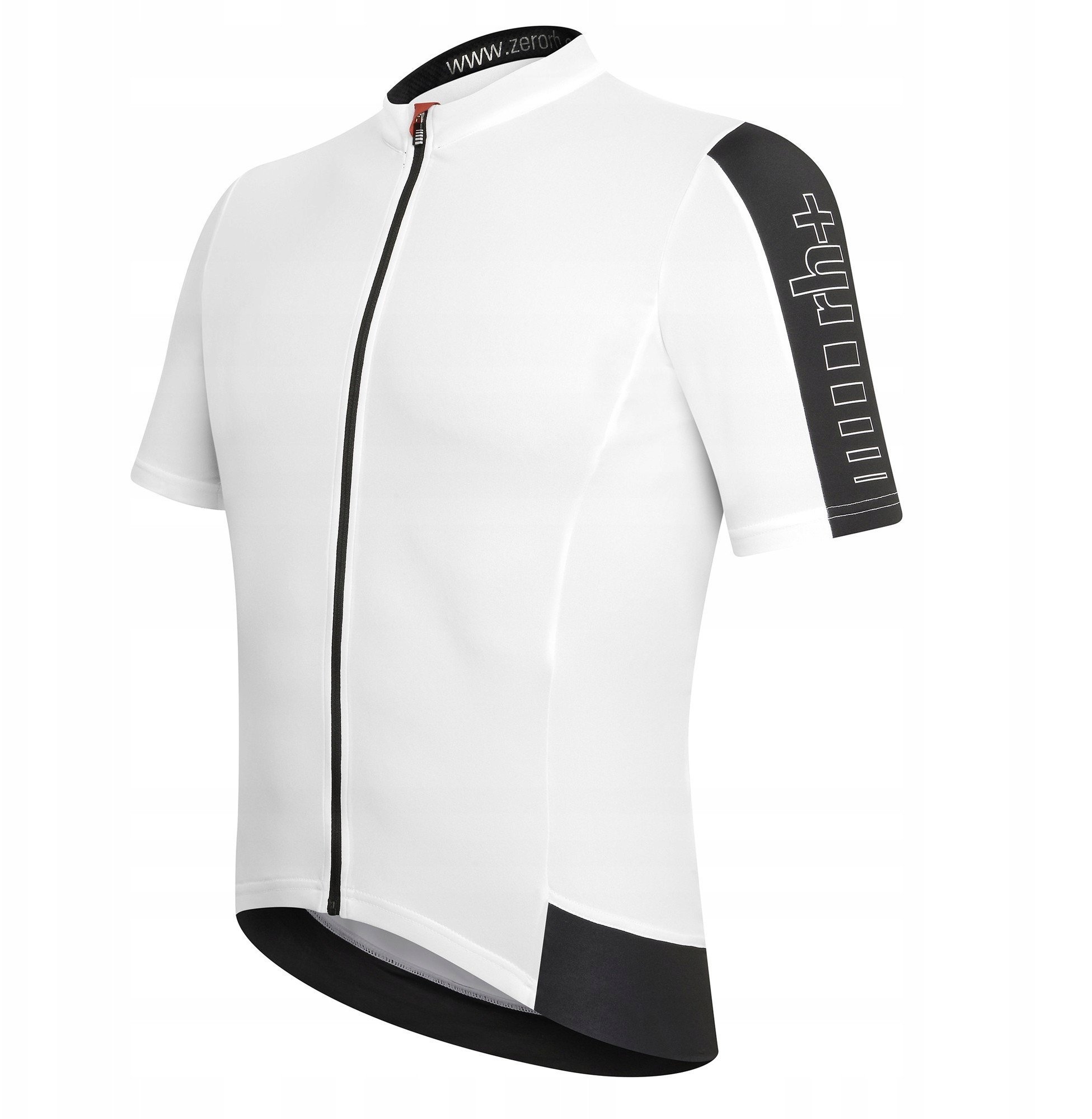 RH+ Energy Jersey FZ white-black - ECU0290