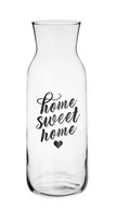 Karafki - Karafka 1000ml Home Sweet Home, Do Soku Wody 1L - miniaturka - grafika 1