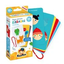 CzuCzu Książka Moje pierwsze zagadki 18m+ - Zabawki interaktywne dla dzieci - miniaturka - grafika 3