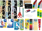 Zeszyty szkolne - Wyprawka szkolna do klas 4-8 + zeszyty tematyczne, zestaw szkolny 40el. - miniaturka - grafika 1